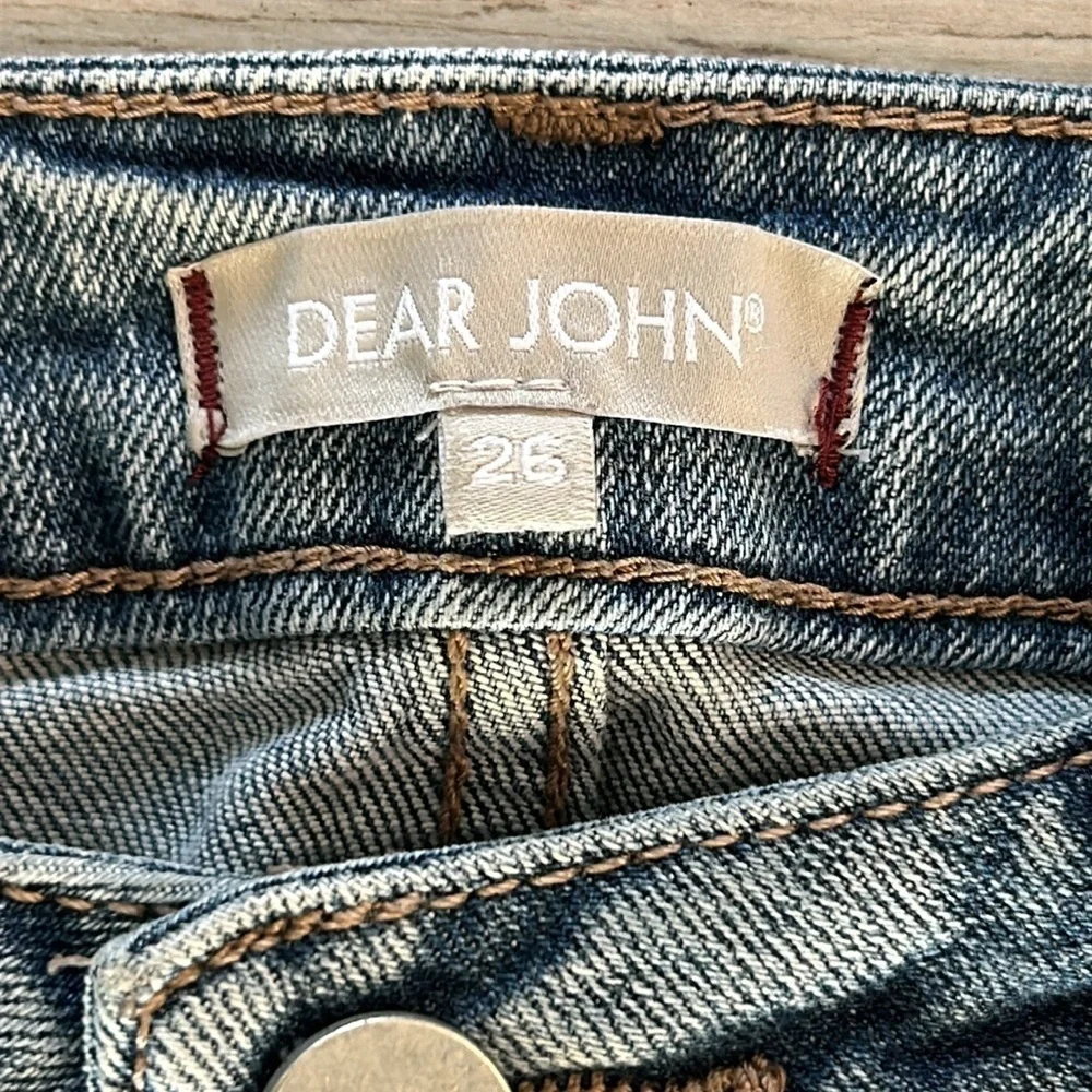 Dear John Playback Cropped straight leg jeans size 26